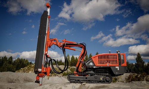 Aussenhammerbohrgerät Sandvik Dino DC410Ri 